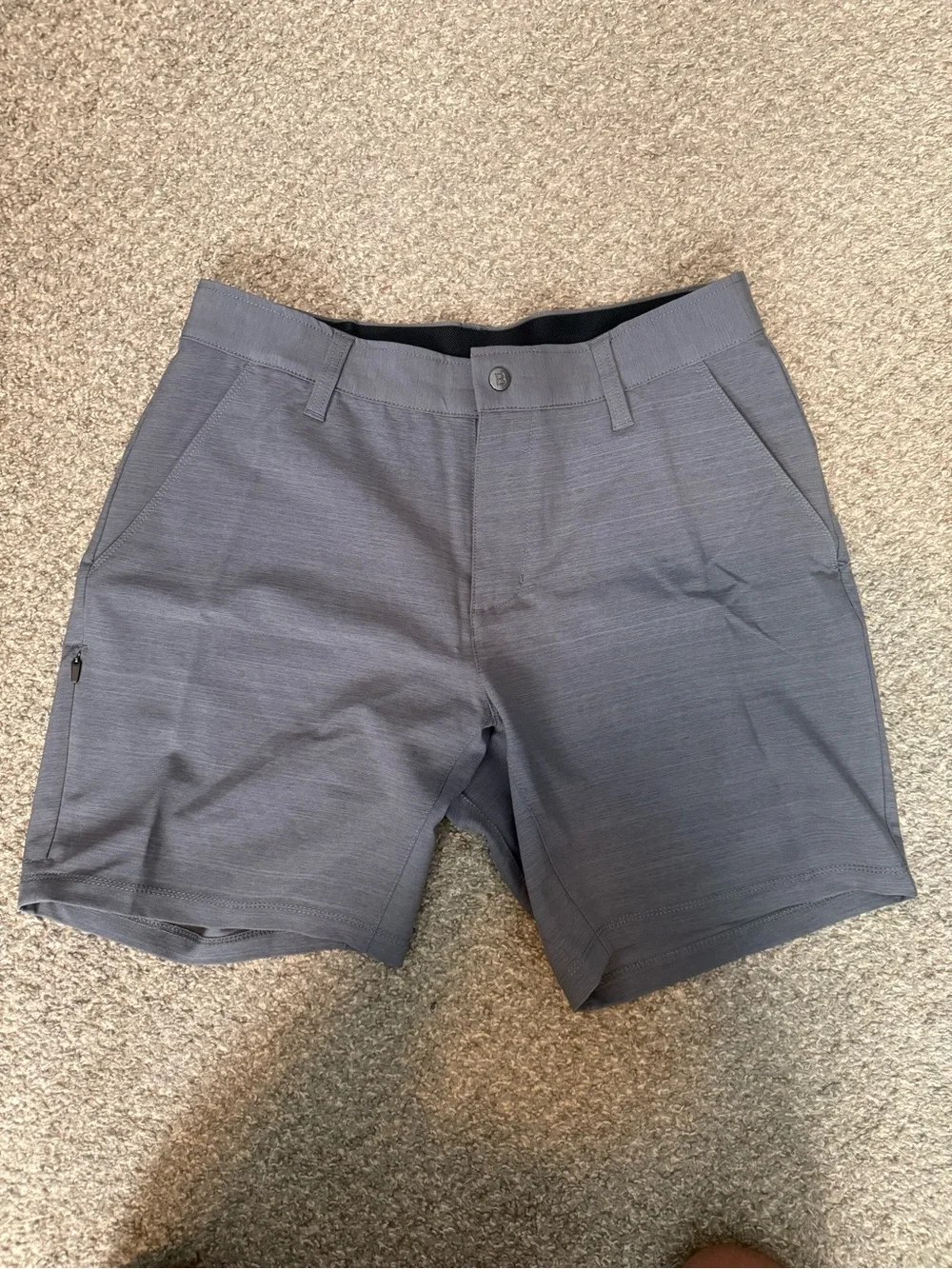 BYLT Basics Gray Hybrid Performance Shorts